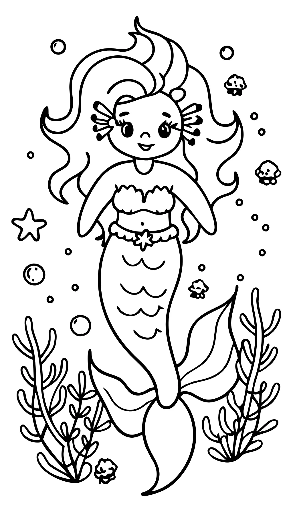 coloriages gratuits des sirènes